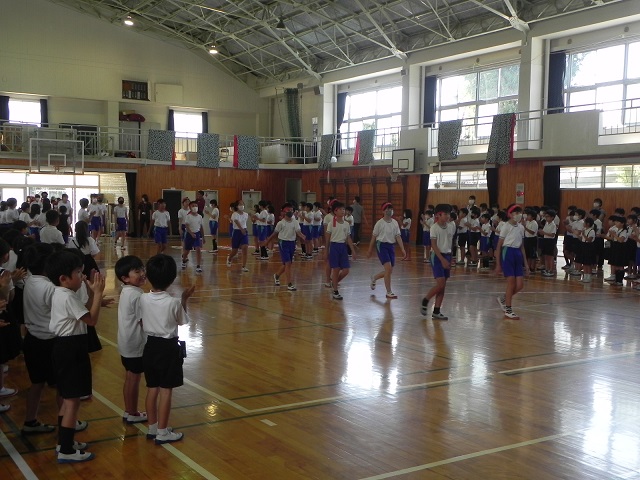 陸上壮行会 (1)
